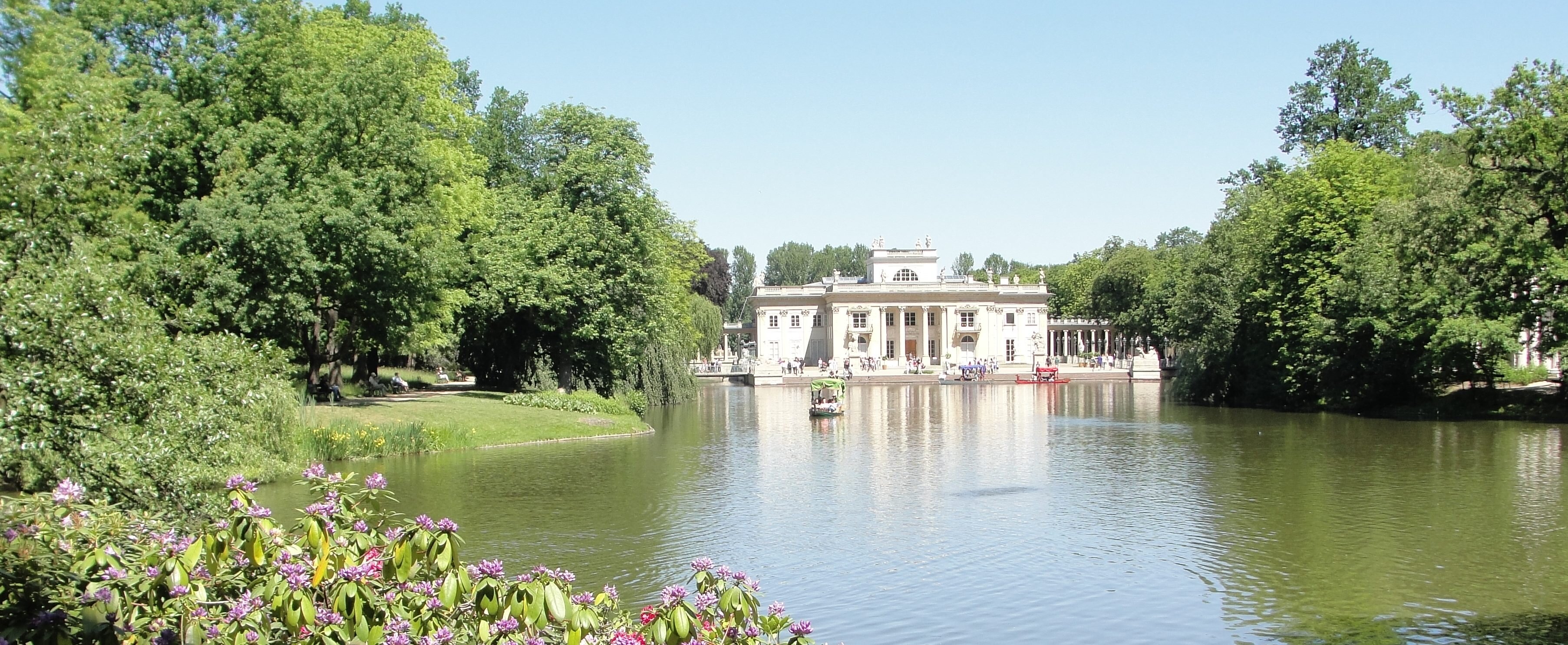 Lazienki Park in Warsaw